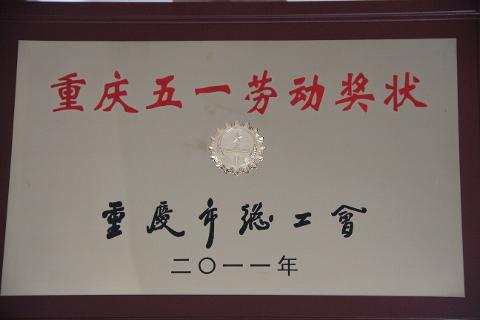 重慶五一勞動獎章（2011）