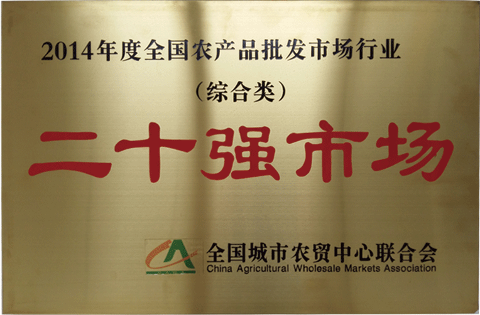 二十強市場（2014）